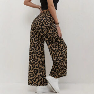 Casual Loose-fit Wide-leg Pants Street-style Trousers